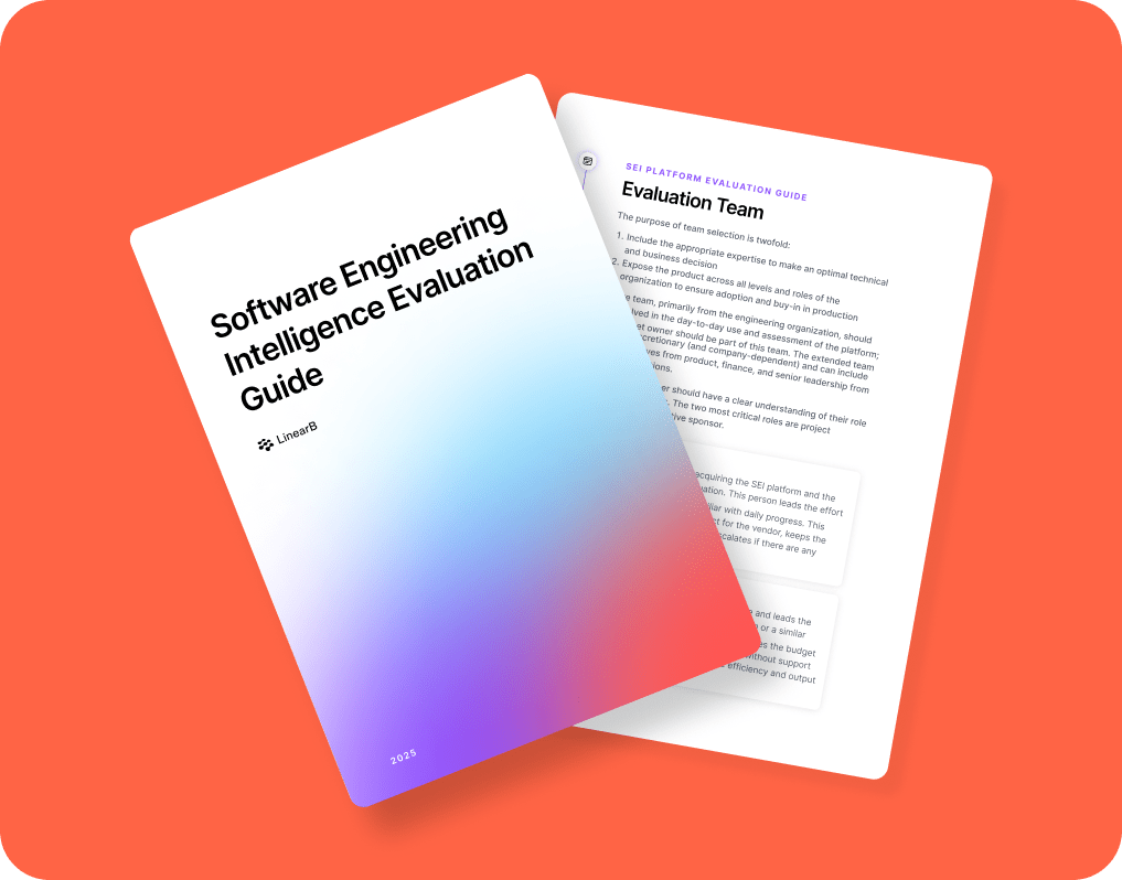 Cover of The Software Engineering Intelligence Evaluation Guide.