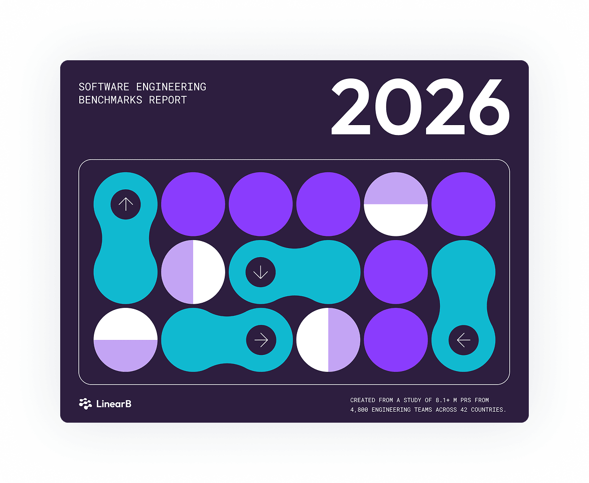 Cover of the 2026 Software Engineering Benchmarks Report