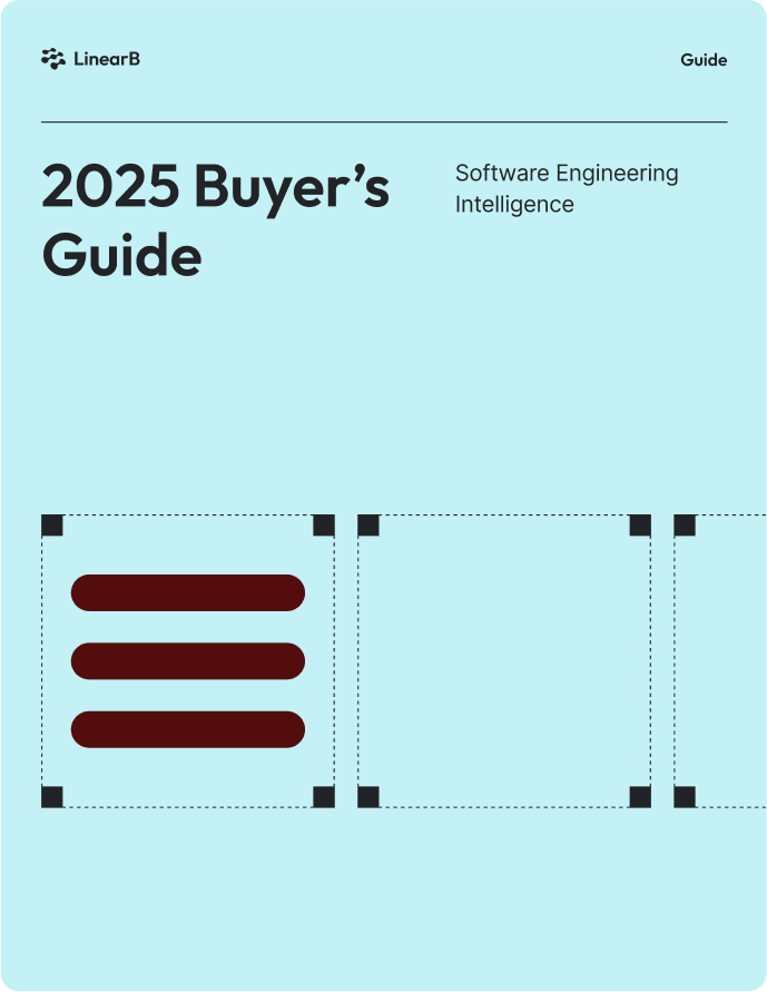 Cover of The 2025 Buyer's Guide: Software Engineering Intelligence