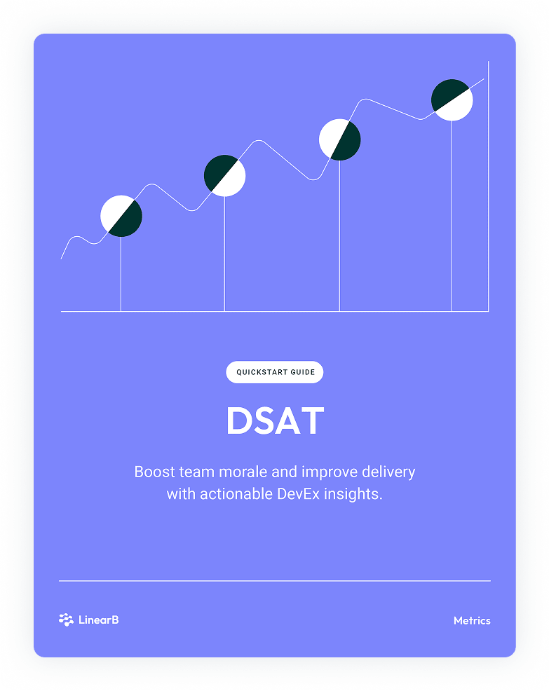 Cover of DSAT Quickstart metrics guide.