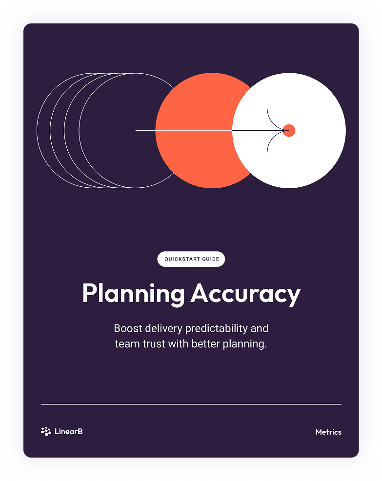 Cover of Planning Accuracy Quickstart metrics guide