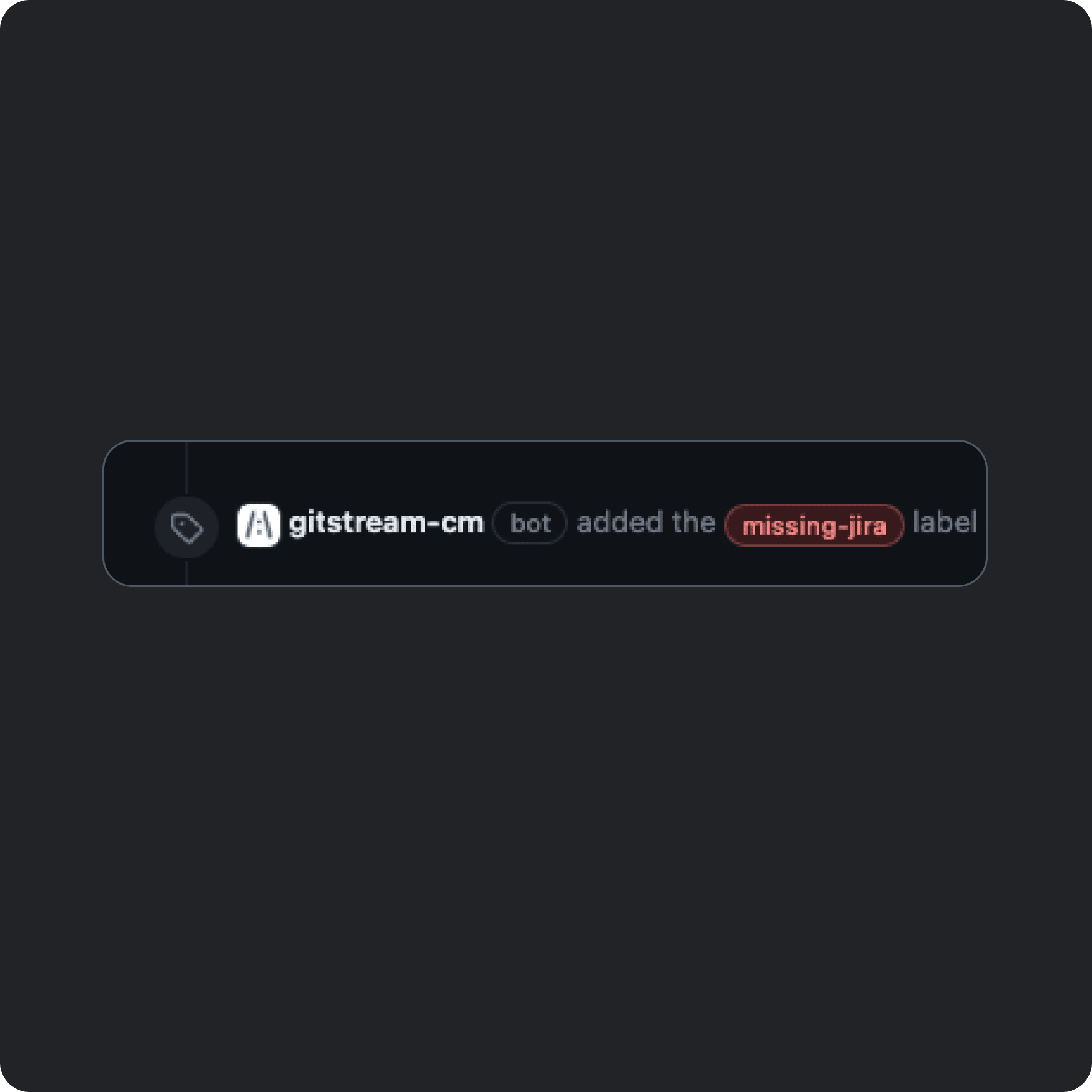 Label missing Jira info
