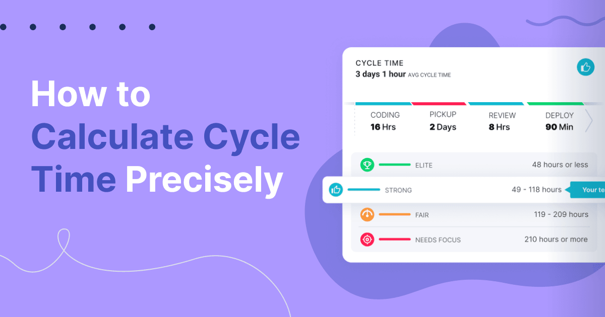 How to Calculate Cycle Time Precisely LinearB Blog